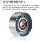 Drive Belt Idler Pulley for Mazda 3 BK (2003–2008) No.ZJ0115940 Rubber