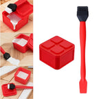 Woodworking Glue Brush and Silicone Container Tool for Easy Application