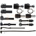 Suspension Kit with Tie Rods, Ball Joints, Sway Bars for Dodge Ram 1500 2500 