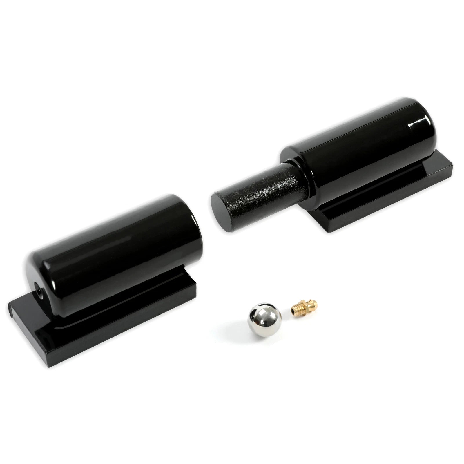 Set of 2 Heavy Duty 7" Barrel Hinges for Metal Gates and Doors