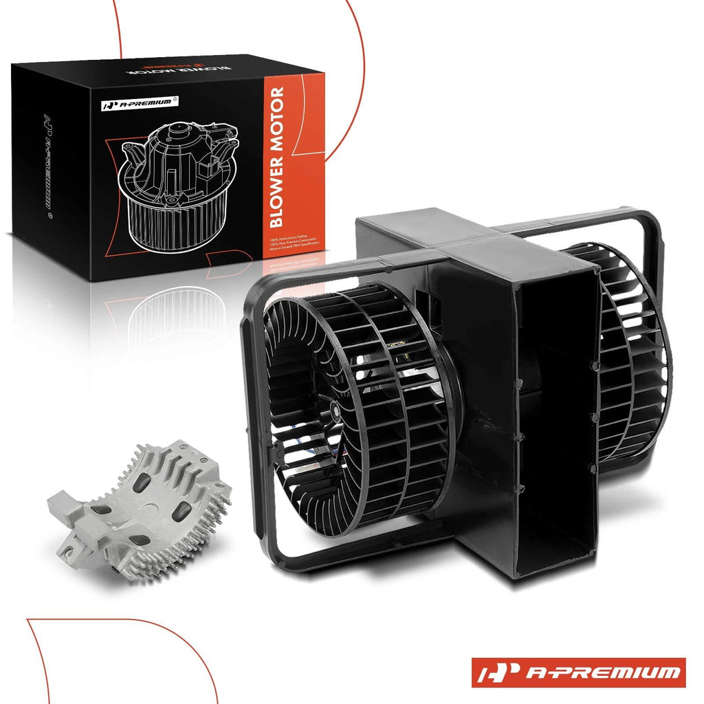 HVAC Heater Blower Motor & Resistor Kit for BMW E38 740i 1995–2001