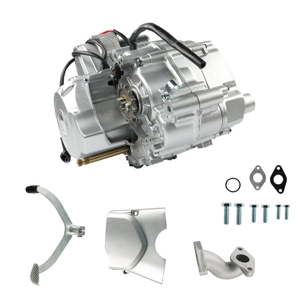 125cc 4-Stroke ATV Engine Motor for ATV Quad Go Kart (3-Speed, Reverse)