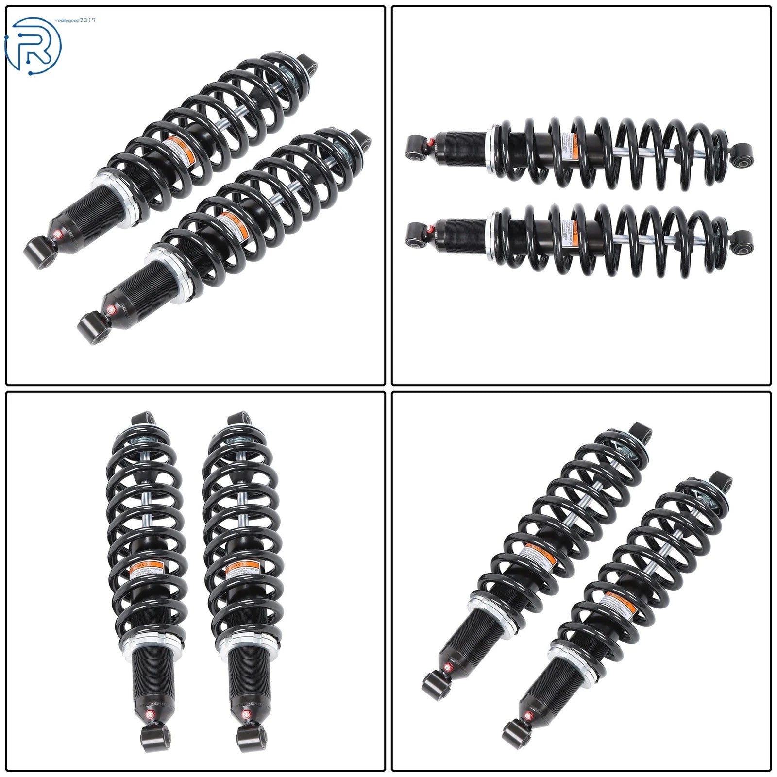 Set of 2 Front Shocks for Polaris Ranger 1000 Crew/1000XP (2019–2023)