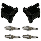 Ignition Coil & Iridium Spark Plug Kit for Toyota Prizm (1998–1999)