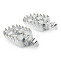Wide Foot Pegs MX Style for Harley Dyna Sportster Iron 883 Fatboy
