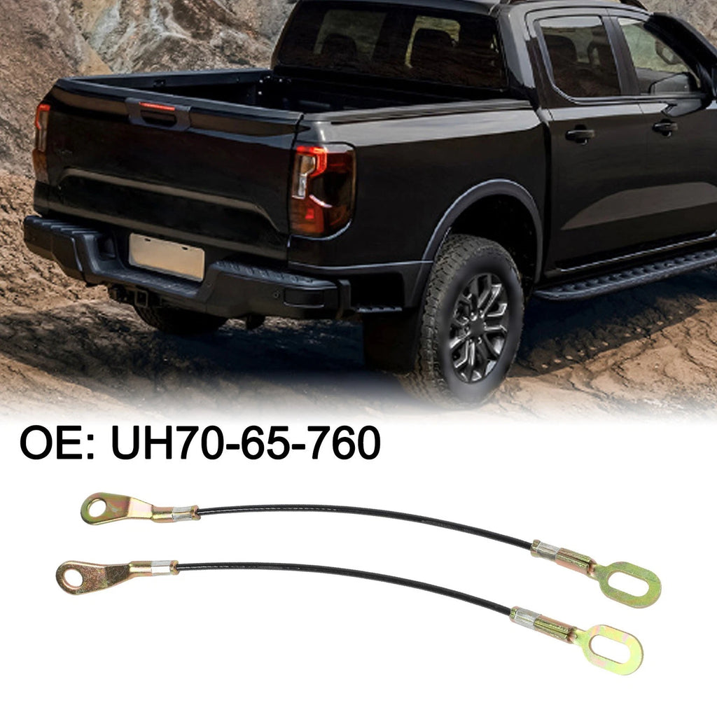 2X Tailgate Support Strap for Ford Ranger-Mazda Pickup (2011–2019) UH70-65-760