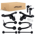Set of 8 Front Control Arms for Jeep Commander Grand Cherokee (2005–2010)