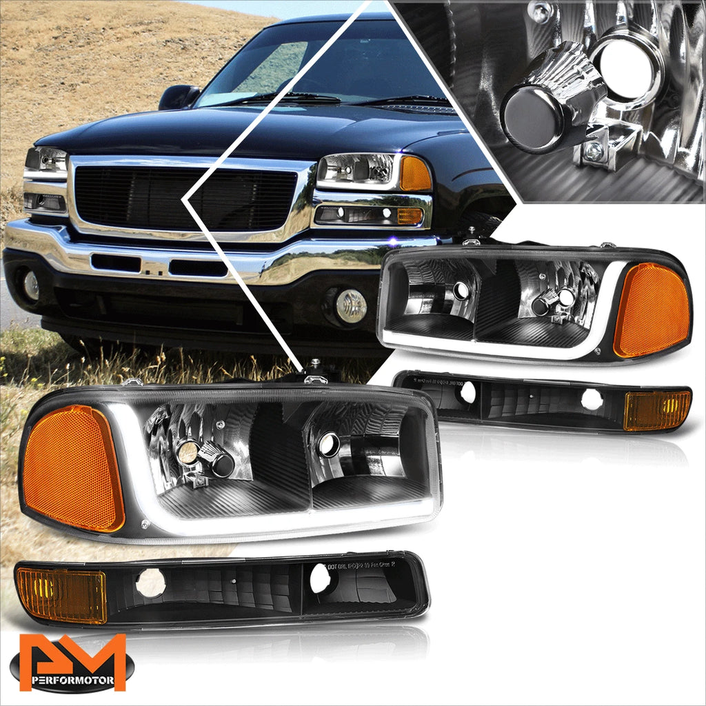 Right Side Headlight Lamp for Ford Expedition (2015–2017) Chrome/Clear