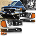 Right Side Headlight Lamp for Ford Expedition (2015–2017) Chrome/Clear