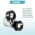 Belt Tensioner Pulley Assembly No.F8UZ6B209CA for Ford F-250 Super Duty (1999–2002)