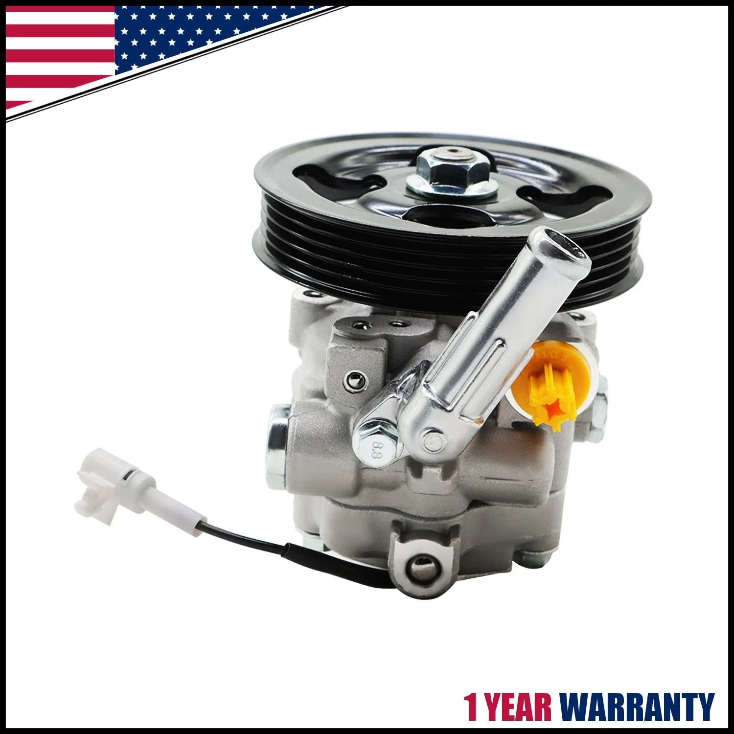 Power Steering Pump with Pulley & Sensor for Subaru Impreza WRX STI (2004–2007)