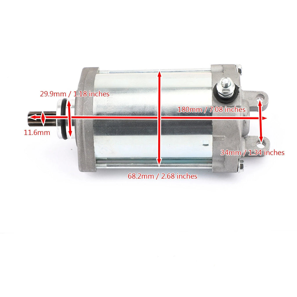 Starter for Suzuki GSX1300R Hayabusa (1999–2003) 410-52187, 31100-24F01