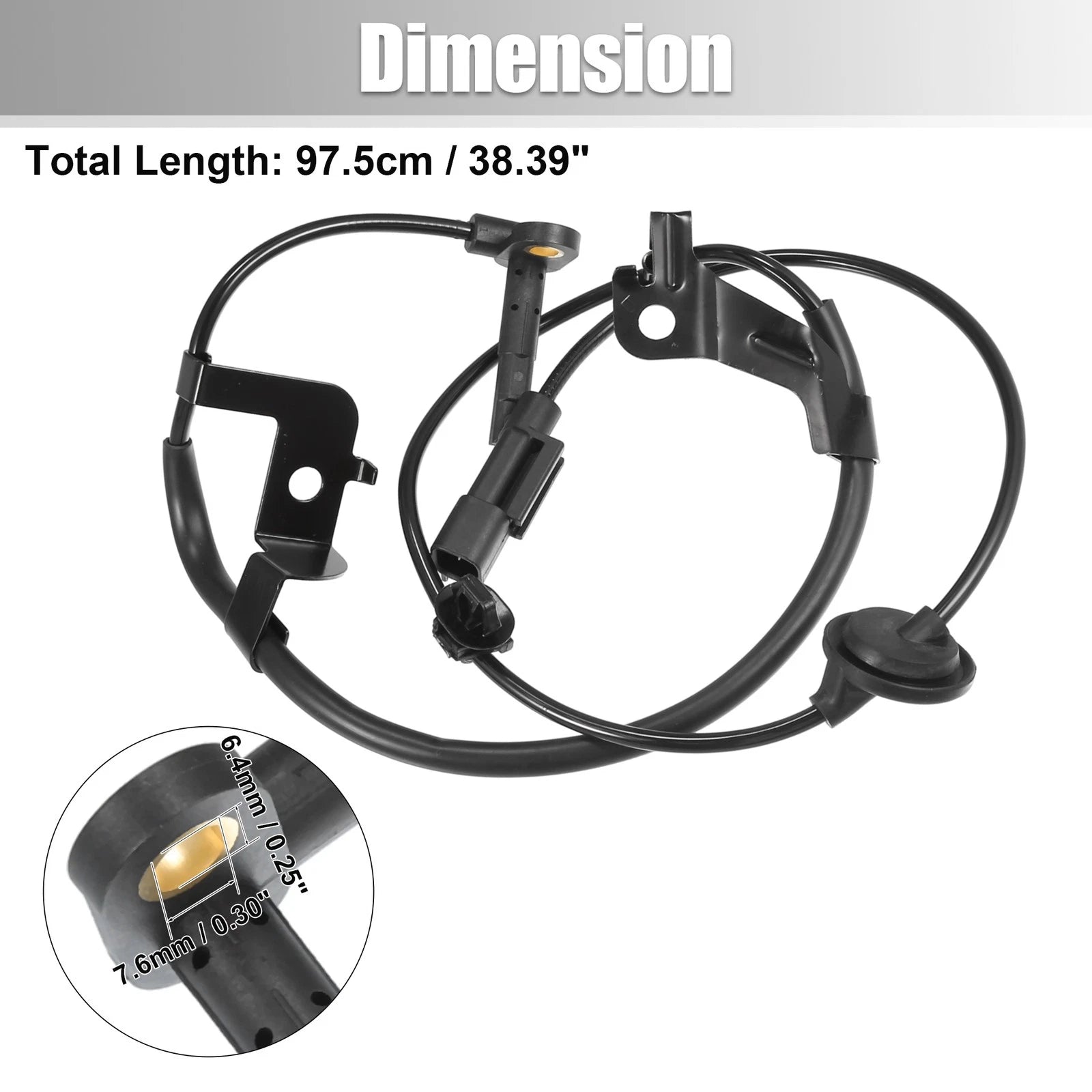 Rear Right ABS Sensor for Mitsubishi Outlander (2002–2012) No. 4670A158/4670A584