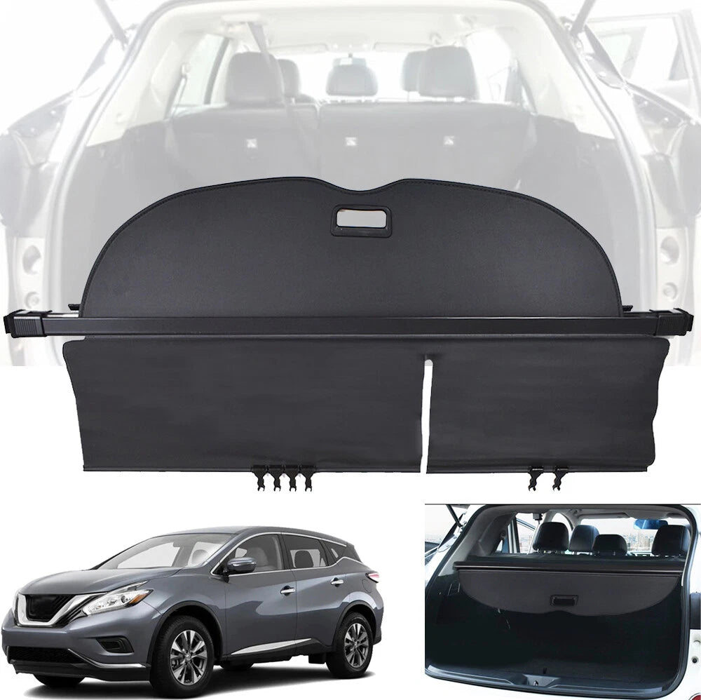 Retractable Trunk Cargo Security Shade for Nissan Murano (2015-2018)