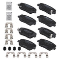 8pcs Brake Pads Set for Hyundai Santa Fe (2010–2012) D1432