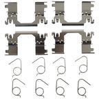 Front Ceramic Brake Pad Set for Nissan Rogue (2014–2019)