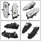 Pair LED Fog Lights for Nissan Sentra (2020–2022) Clear Lens Bumper