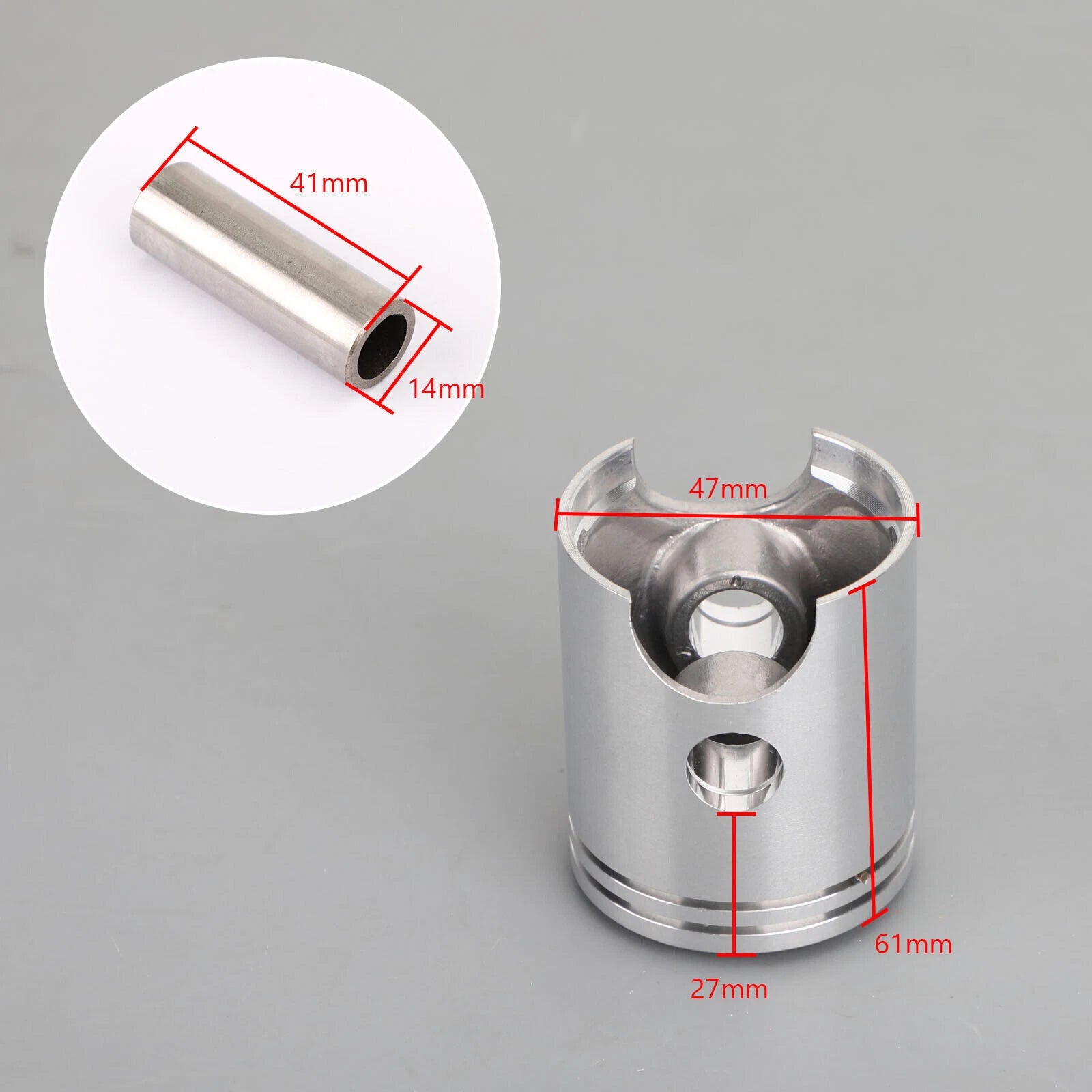 Piston Kit 47mm for Polaris Sportsman 90 / Outlaw 90 (2007–2016)