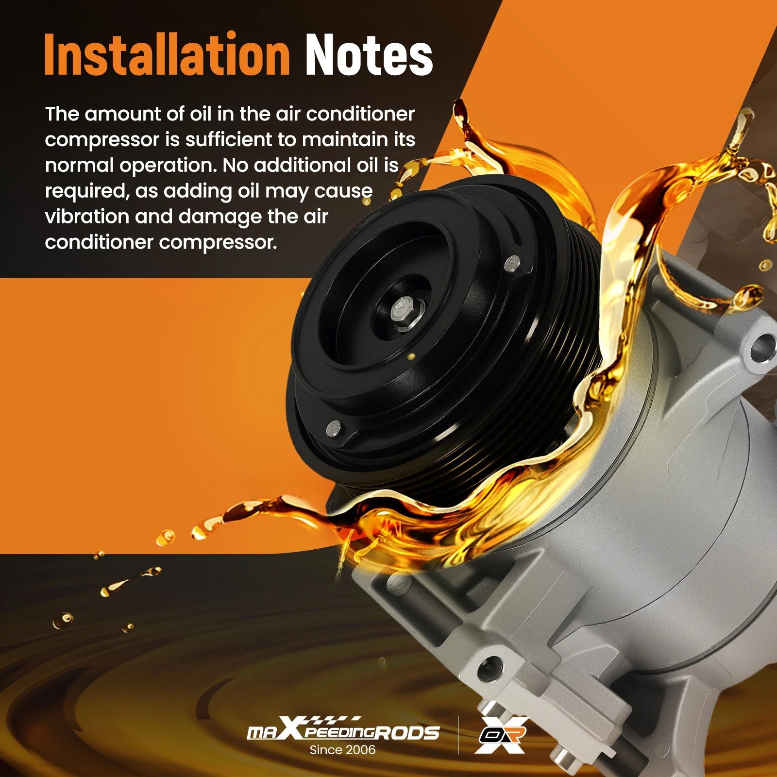 A/C Compressor for Jeep Grand Cherokee WK2 (2011-2020)
