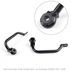 Passenger Rear Seat Handle Grab Bar for Kawasaki Z900RS (2017–2018) Black