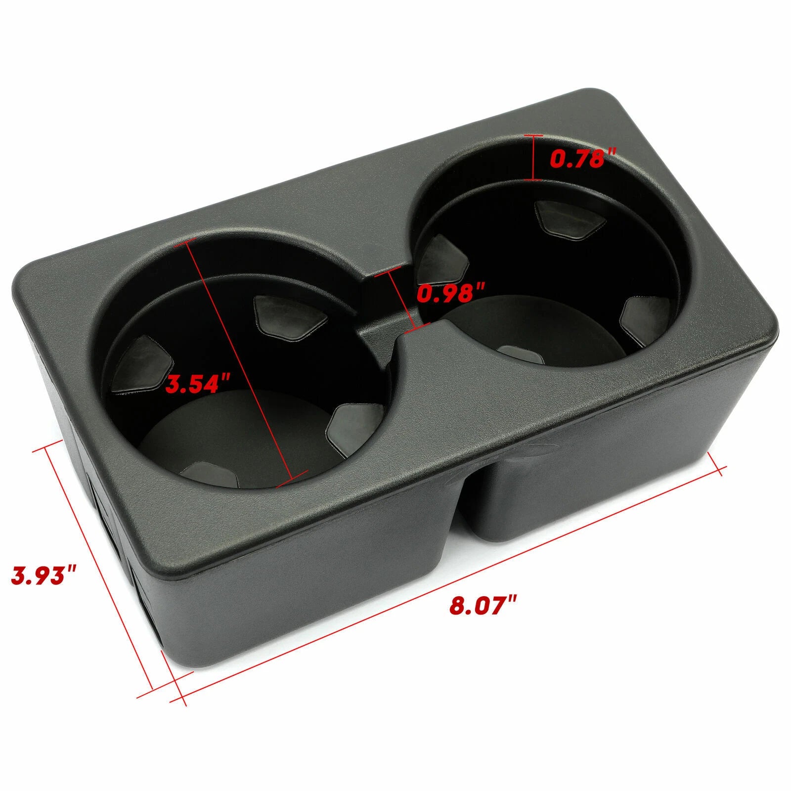 Front Console Armrest Lid + Cup Holder Assembly for Tahoe Silverado Sierra (2007–2014)