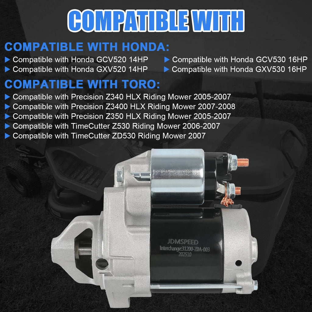 Starter for Honda GXV530 (2005-2023)