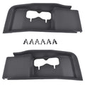 Set of 2 Tow Hook Cover Bezels for Ford F600 Super Duty (2020–2022)