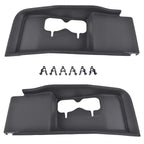 Set of 2 Tow Hook Cover Bezels for Ford F600 Super Duty (2020–2022)