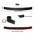 Trunk Edge Guard for Universal Fit (Black Rubber) (2010-2024)