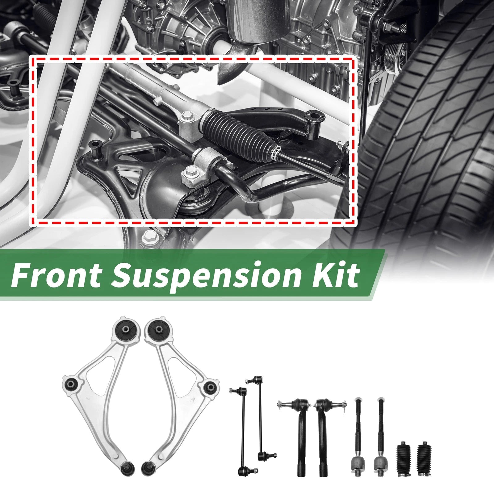 Set of 10 Front Stabilizer Bar Links for Nissan Altima 