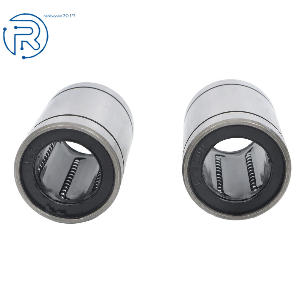 Set of 6 Linear Ball Bearings for LM25UU (40mm OD, 25mm Bore)