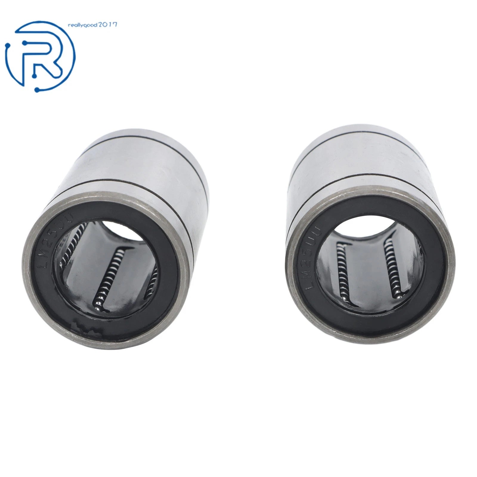 Set of 6 Linear Ball Bearings for LM25UU (40mm OD, 25mm Bore)