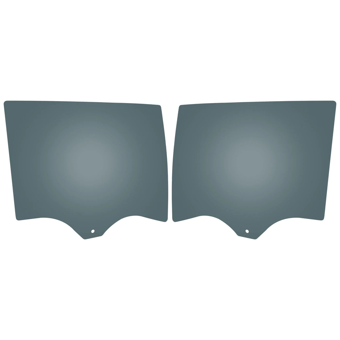 Set of 2 Rear Door Glasses for Terrain