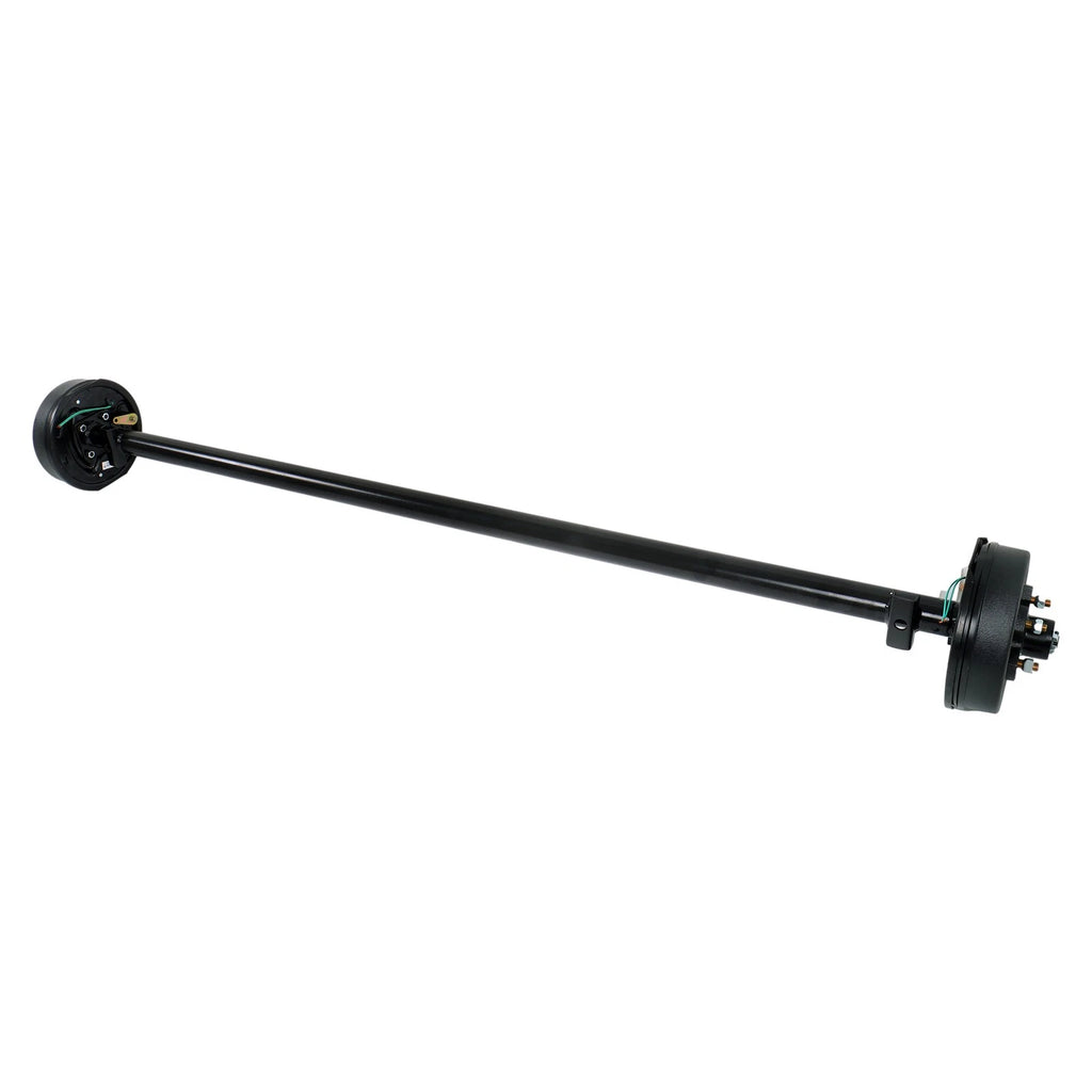 3500lbs Electric Brake Trailer Axle for 5 Lug (89" Hub Face, 74" Spring Center)