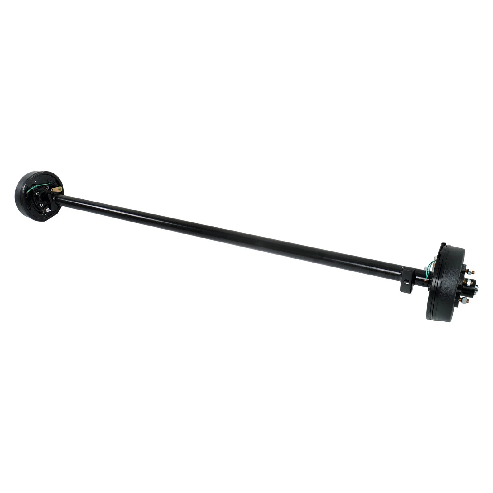 3500lbs Electric Brake Trailer Axle for 5 Lug (89" Hub Face, 74" Spring Center)