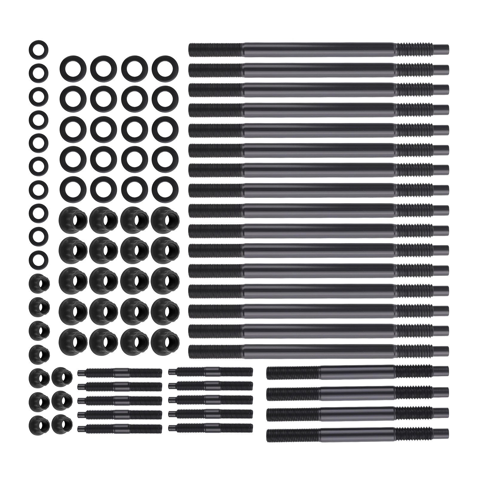 Head Stud Kit for Chevrolet Silverado 4.8L 5.3L 6.0L (1999–2003) Chromoly 8740