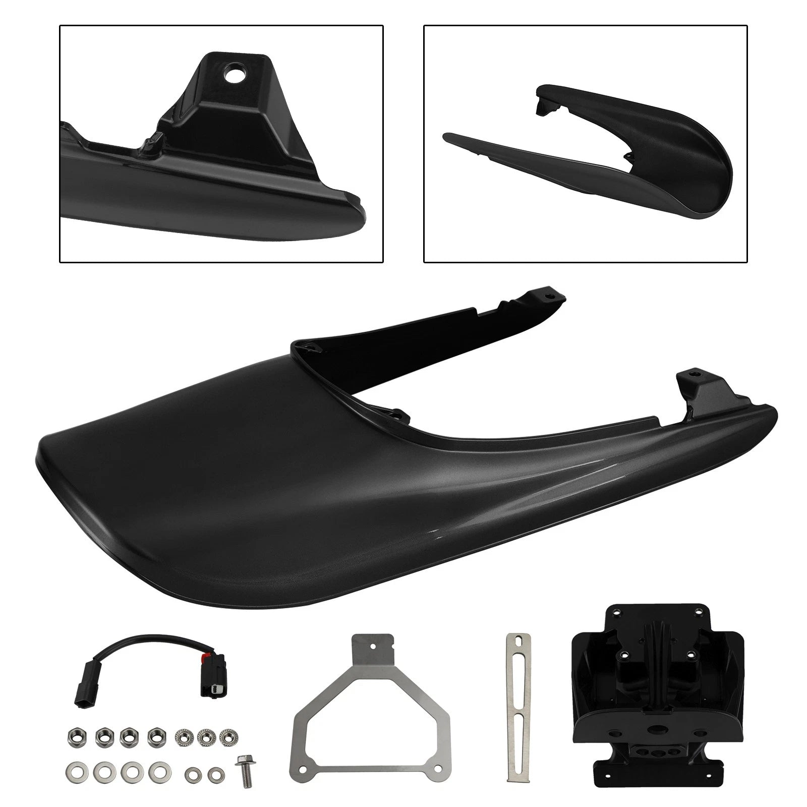 Tail Cowl Fairing + License Plate Bracket for Kawasaki Z900RS (2018–2022)