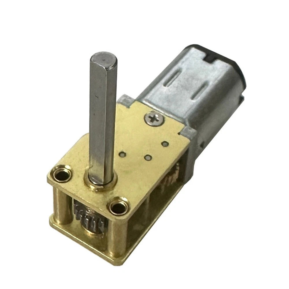 Worm Gear DC Motor for Smart Cars (3V, 6V, 12V)