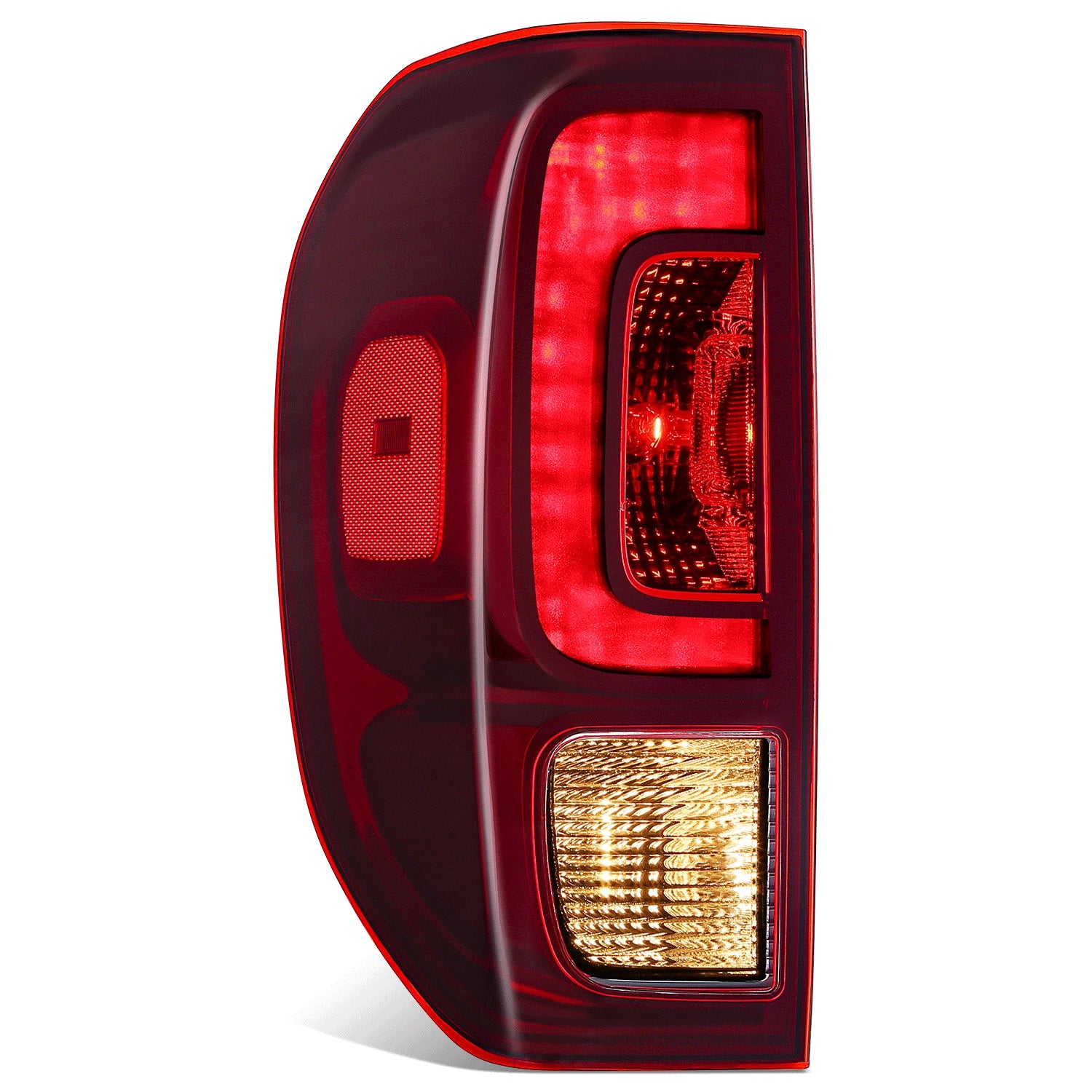 Left LED Taillight for Honda Ridgeline (2017–2019) OE Style Chrome Housing
