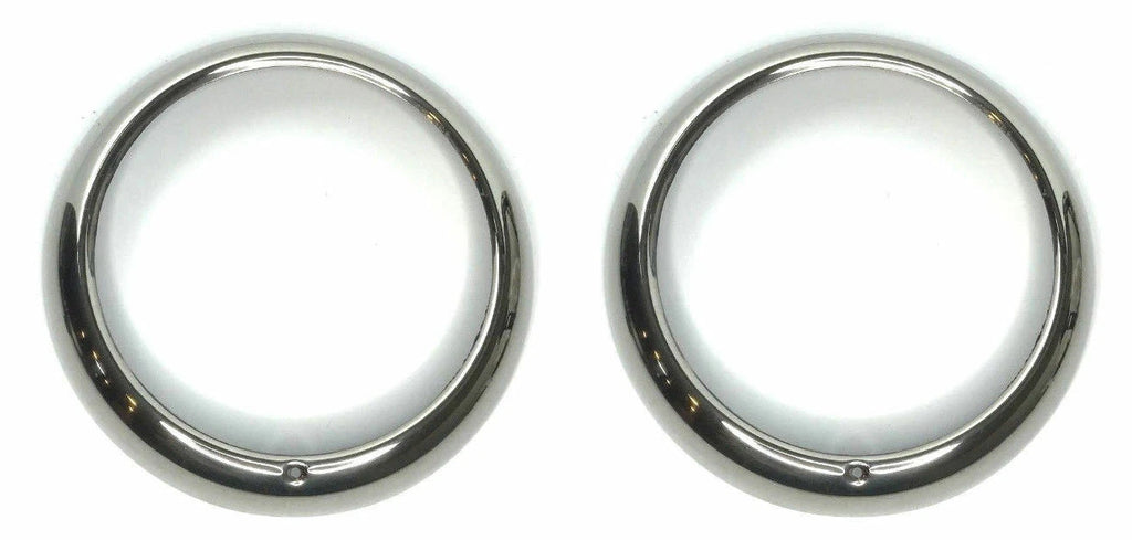 Headlight Trim Ring Bezels Set for 1948-1955 Ford F-100 Pickup Trucks