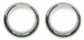 Headlight Trim Ring Bezels Set for 1948-1955 Ford F-100 Pickup Trucks