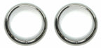 Headlight Trim Ring Bezels Set for 1948-1955 Ford F-100 Pickup Trucks