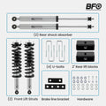 2X 2.5 Inch Lift Kit with Struts & Shocks for Toyota Tundra (2000–2006)