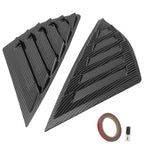 Pair Rear Side Window Louvers Cover for Ford Fusion Mondeo (2013–2020)