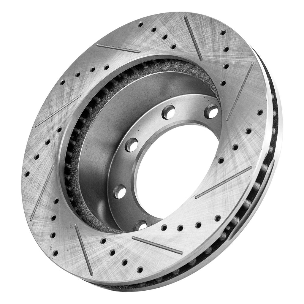 Cross-Drilled Brake Disc for Ford F-250 Super Duty (2005–2012)