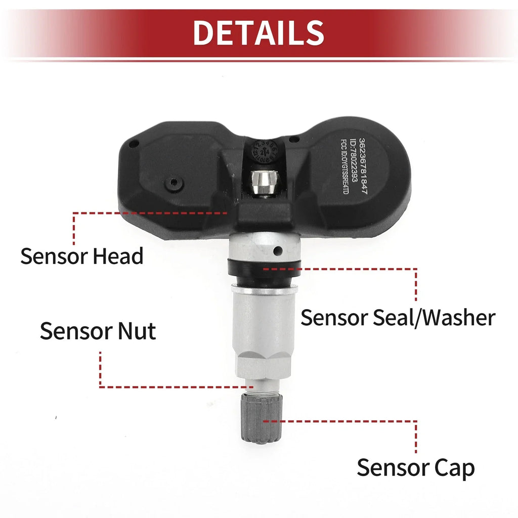 Tire Pressure Sensor for Mini Cooper Countryman (2011 - 2013) 433MHz