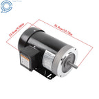 2HP 3 Phase Motor 3600 RPM TEFC for Industrial Use (208-230-460V)
