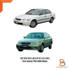 Windshield Rubber Seal Molding for Honda Civic 4D Sedan (1996-2000)