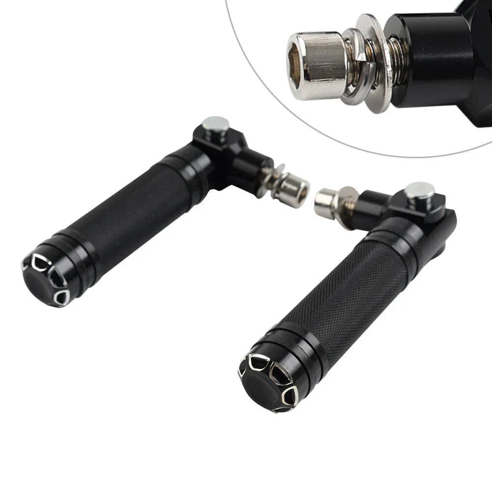 CNC Motorcycle Foldable Footrests Footpeg Pedals for Universal Models