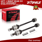 Set of 2 Rear CV Axle Assemblies for BMW X3 (2004–2006)